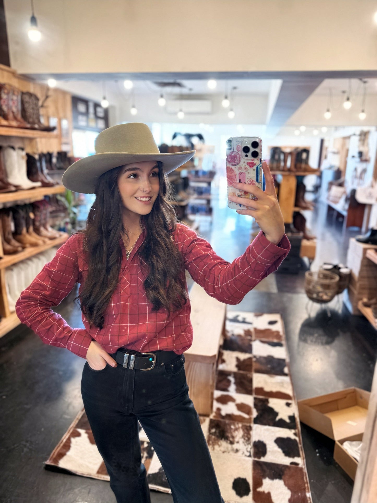 Doff & Don: Buckaroo Cowboy Hat - Grey Moss