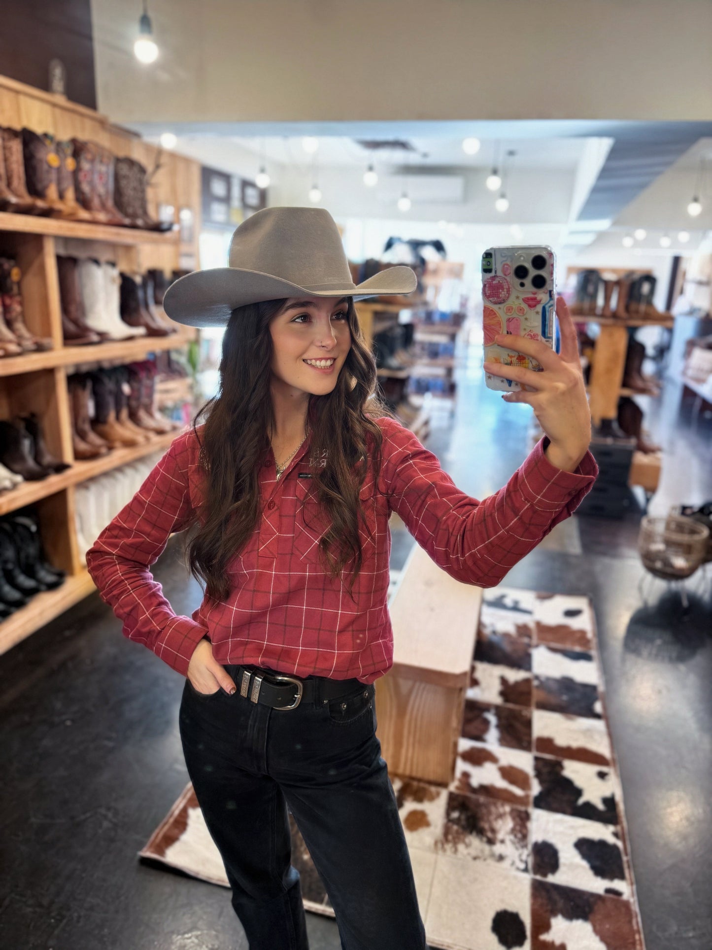 Doff & Don: Wide Cattleman Cowboy Hat - Silver