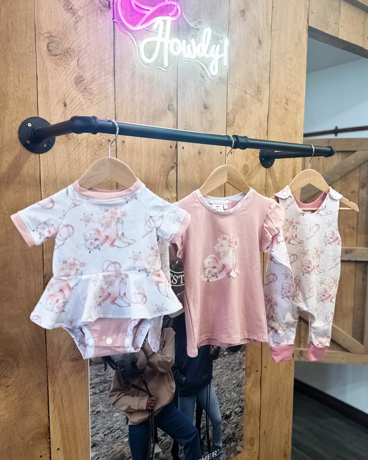 Little Foxes: Boots Romper - Full