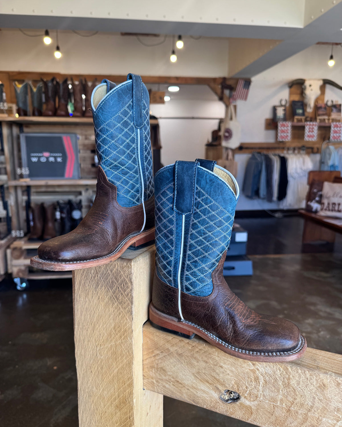 PRE LOVED - Kids Anderson Bean Cowboy Boots