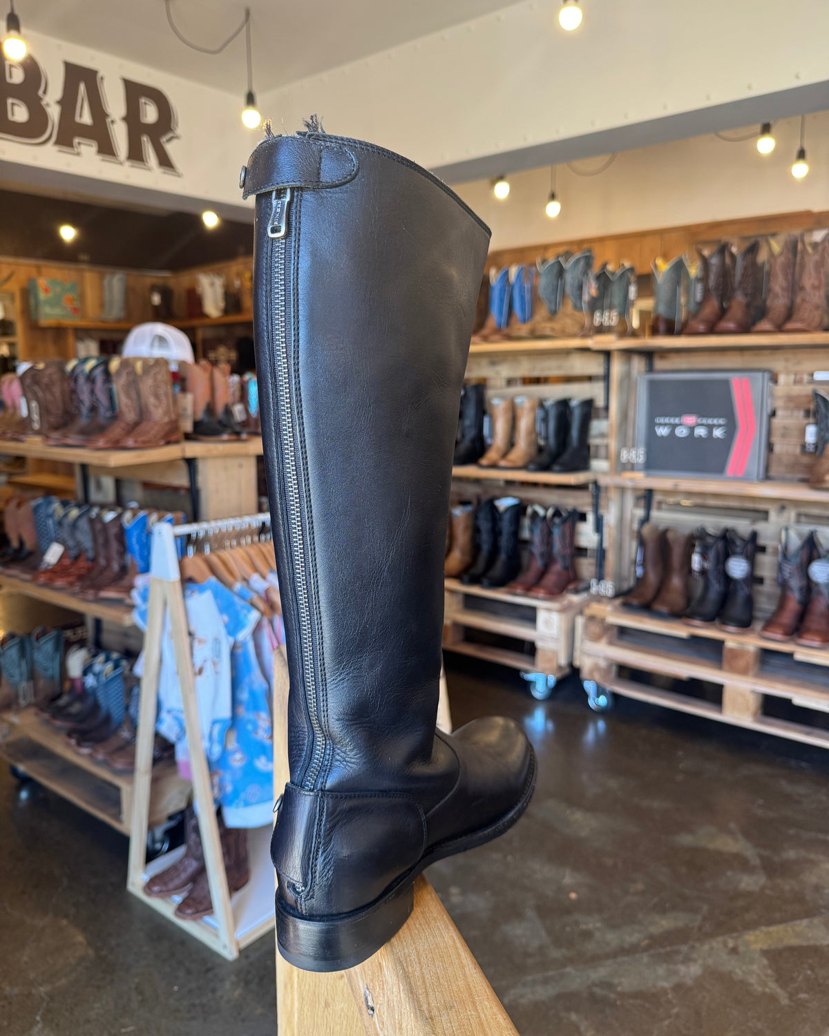 PRE LOVED - Womans Ringers Western Tall Boots