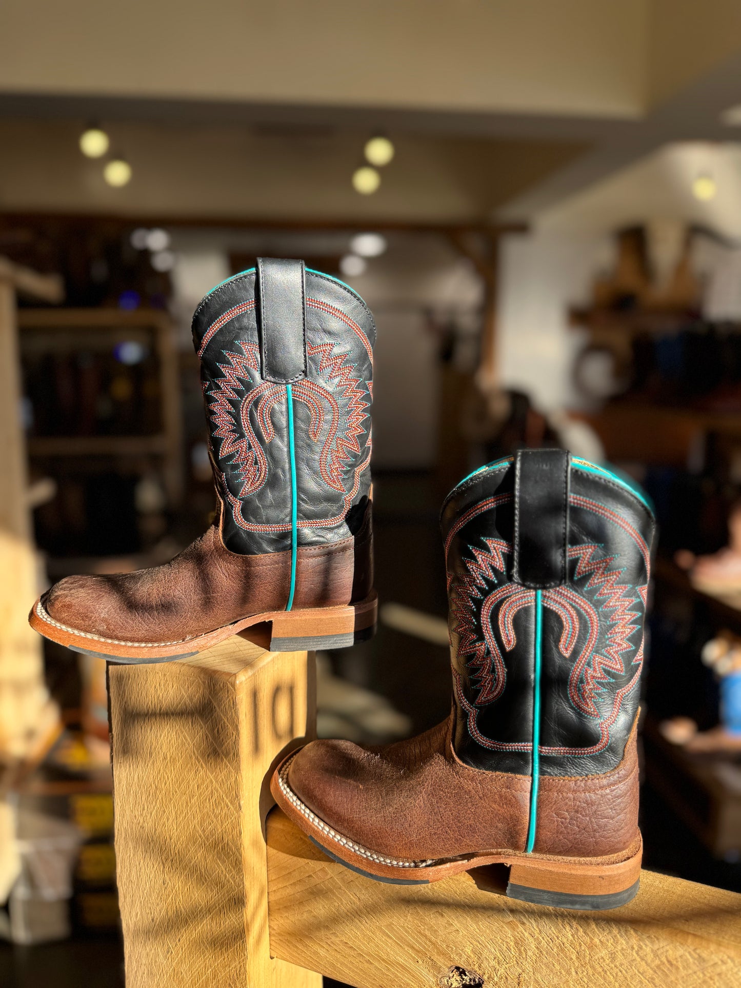 PRE LOVED - Horse Power Kids Cowboy Boots