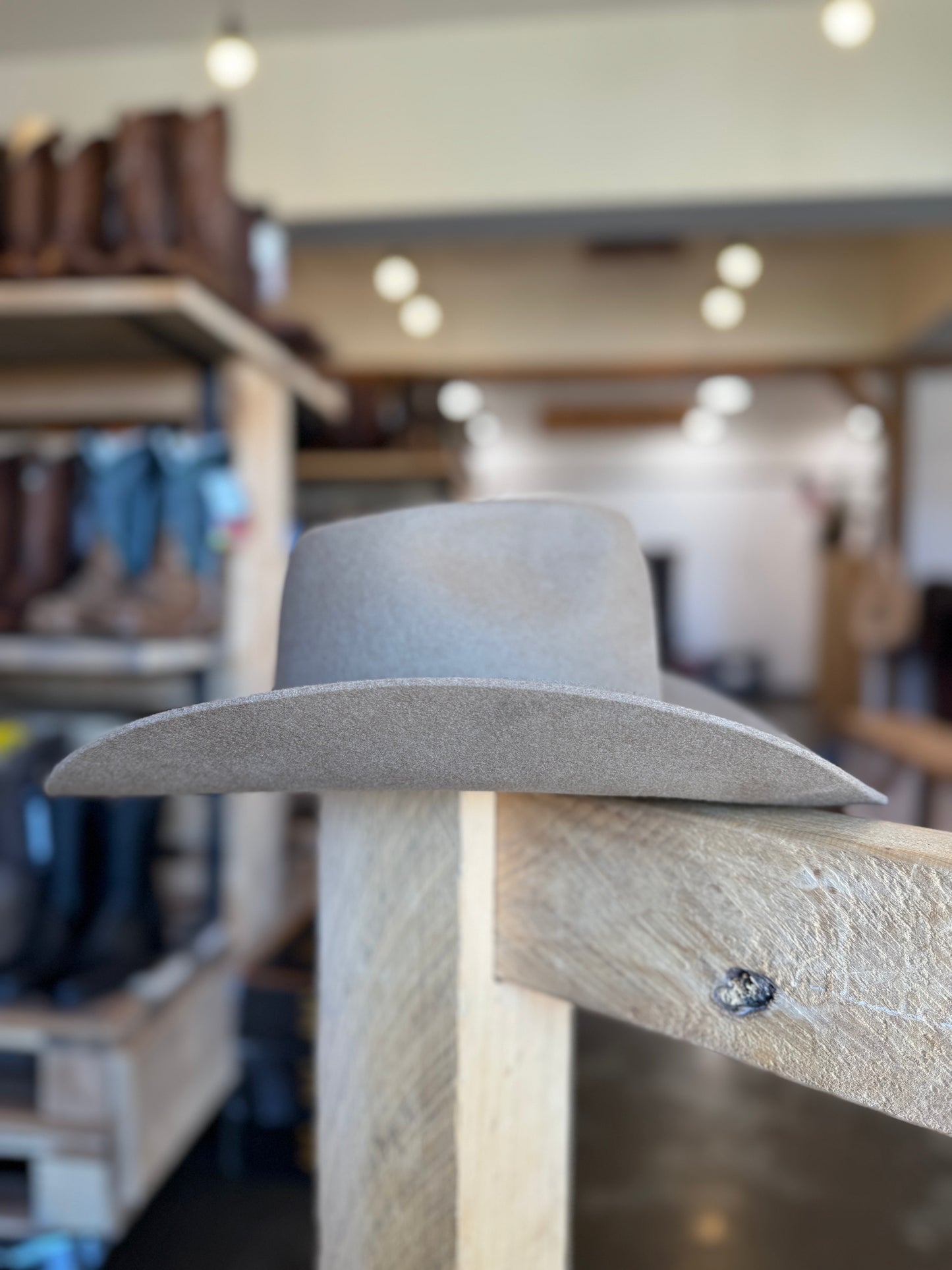 Doff & Don: Tear Drop Cowboy Hat - Camel