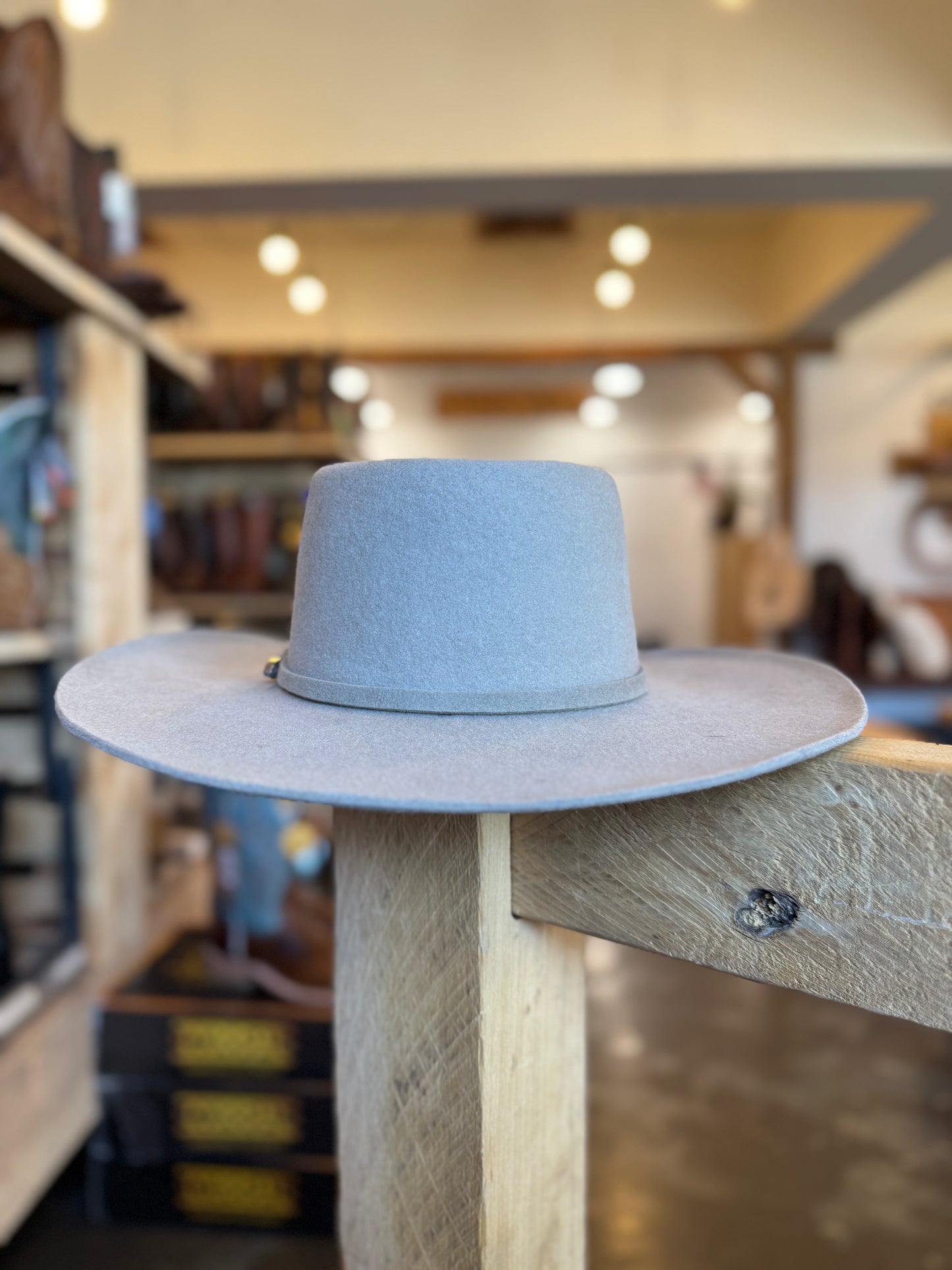 Doff & Don: Buckaroo Cowboy Hat - Grey Moss