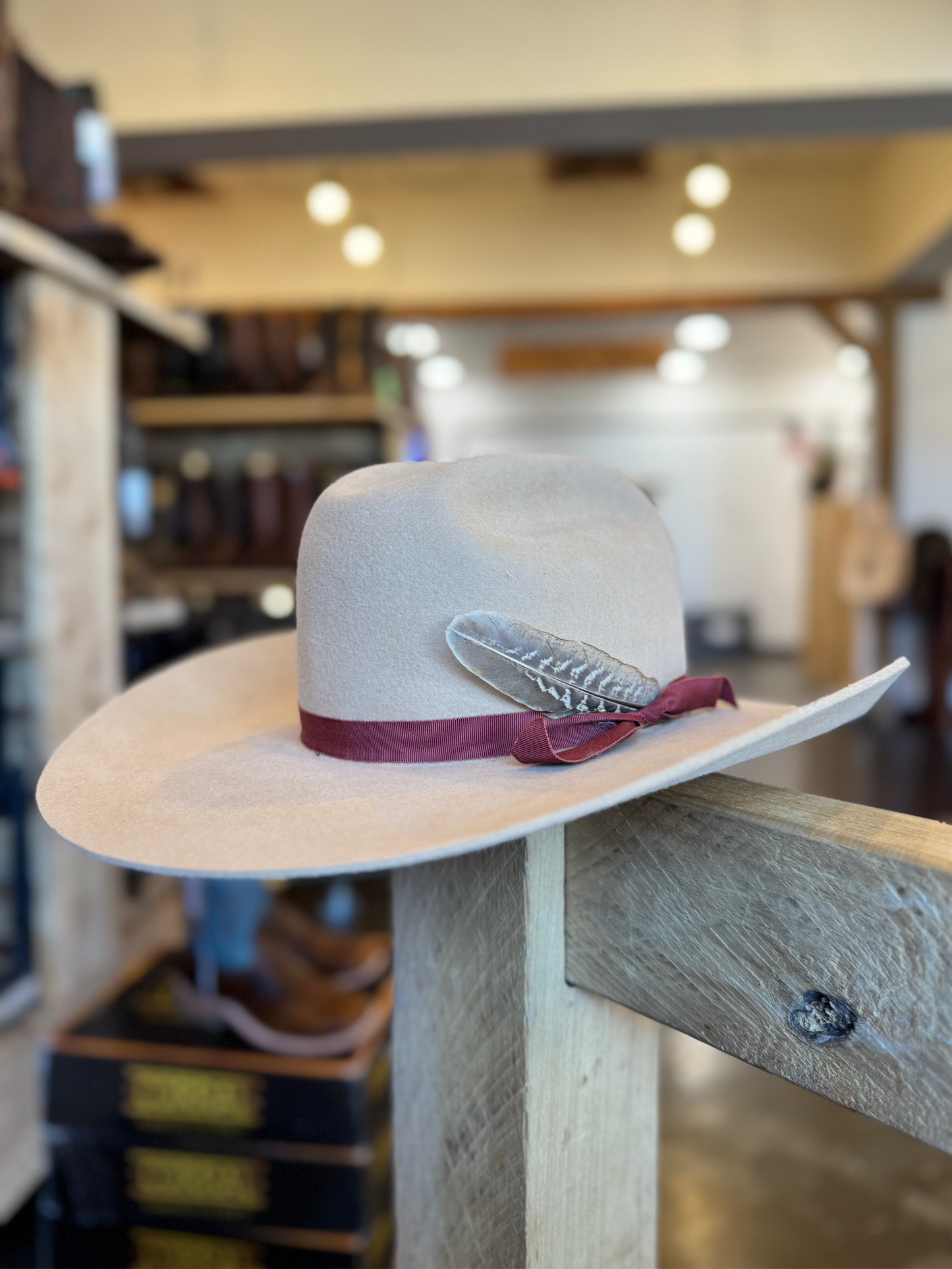 Doff & Don: Tan Cattleman Cowboy Hat