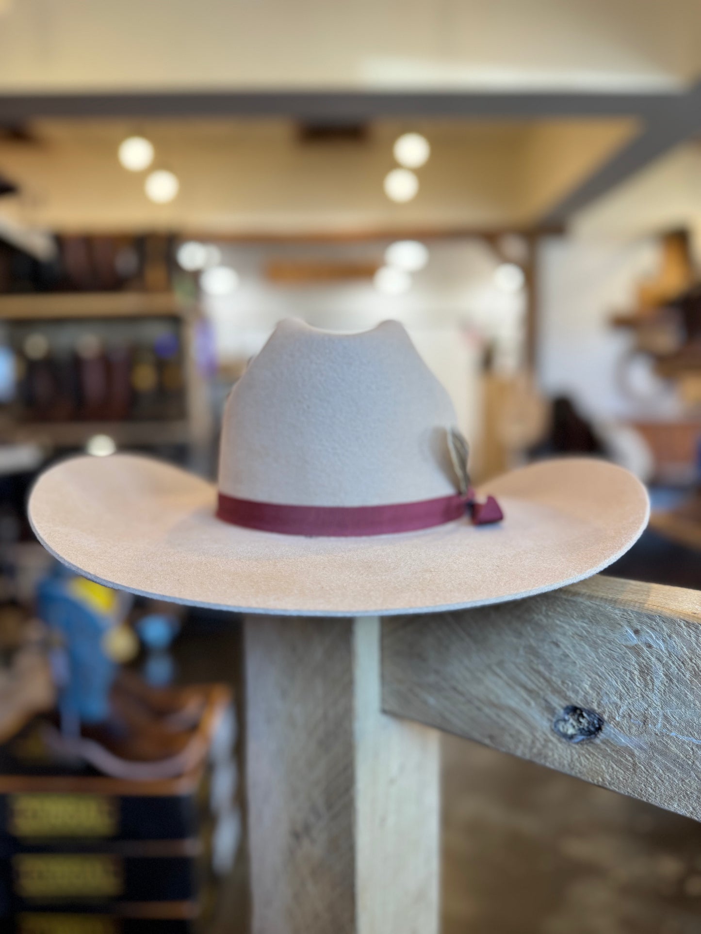 Doff & Don: Tan Cattleman Cowboy Hat