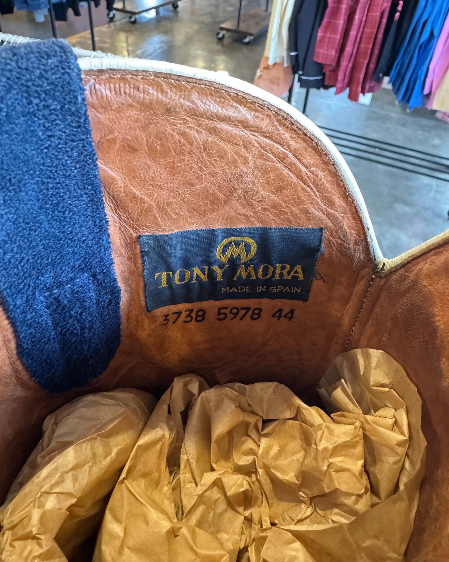 Pre Loved - Womans Tony Mora Cowboy Boots