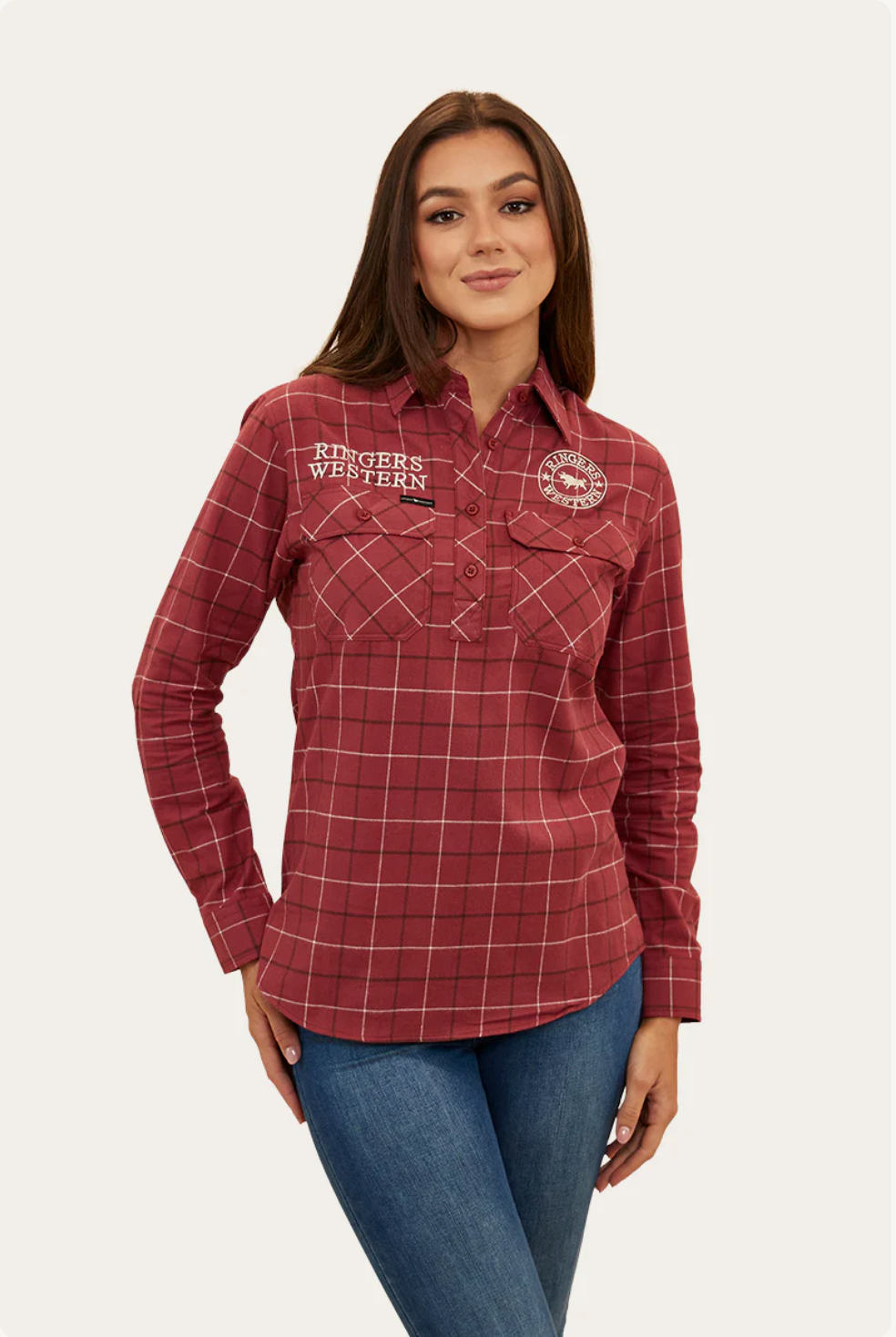 Ringers Western: Ladies Delaney Flannel