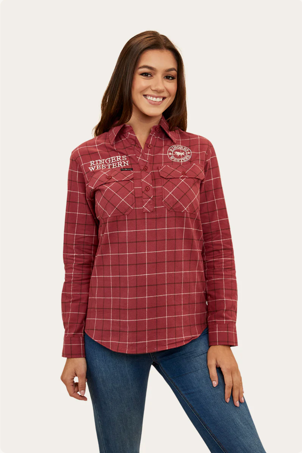 Ringers Western: Ladies Delaney Flannel