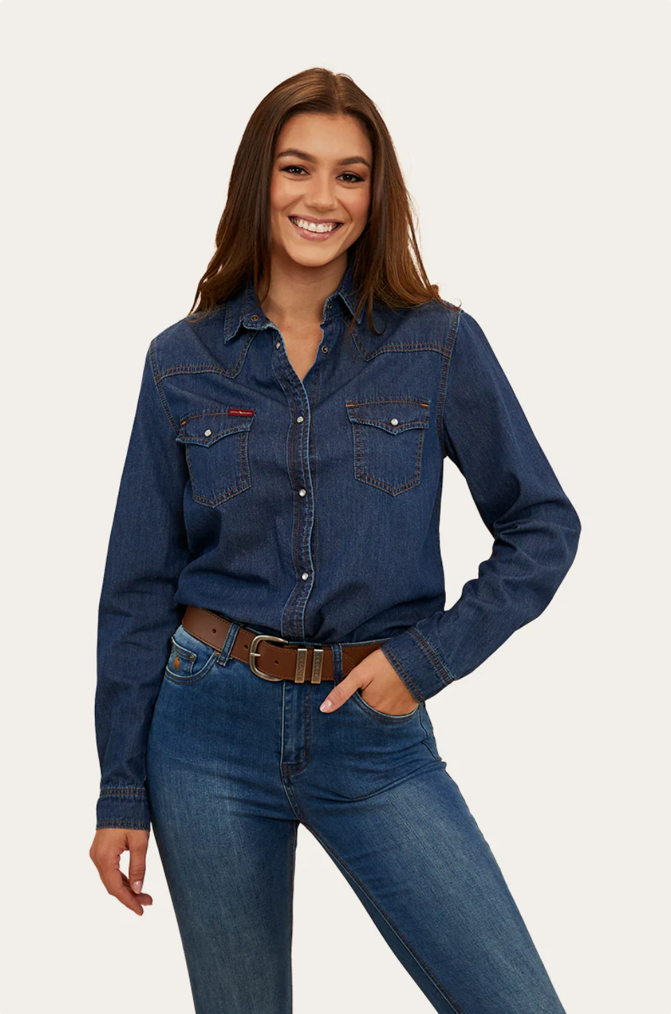 Ringers Western: Everleigh Denim Shirt
