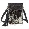 Tole Leather Cowhide Phone Bag
