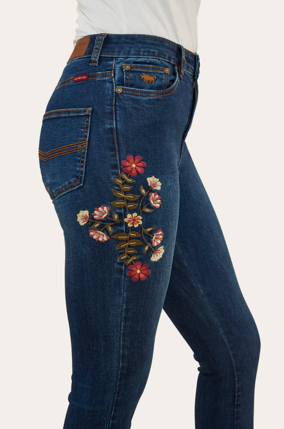 Ringers Western: Penny Rodeo Bootleg Jean - Classic Blue