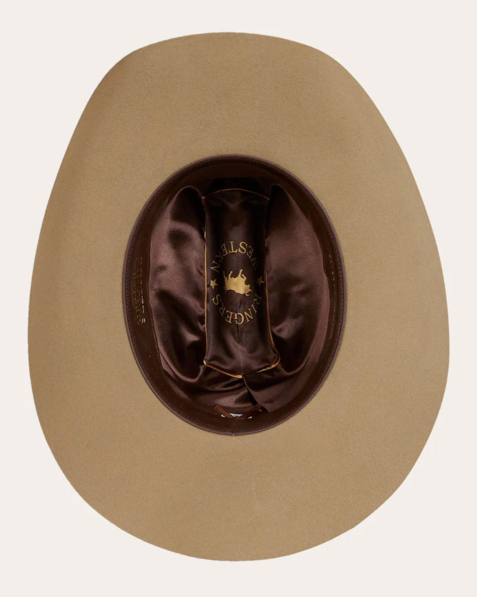 Ringers Western Beige Merino Felt Cowboy Hat