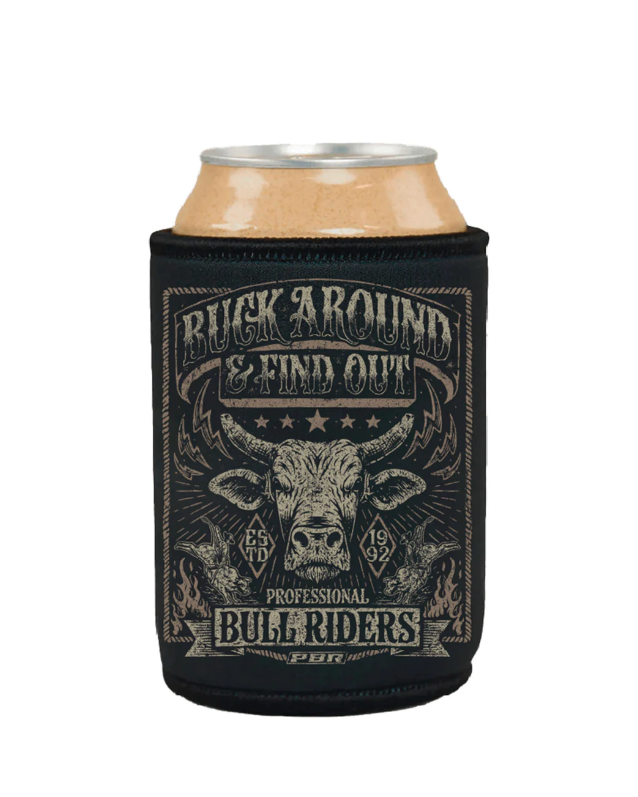 PBR Stubby Cooler - Buck Around and Find Out