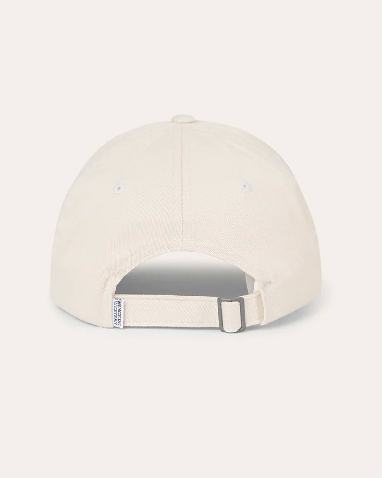 Ringers Western 100% Cotton cream baseball cap with a small brass bull on the front - Texas Western New Zealand