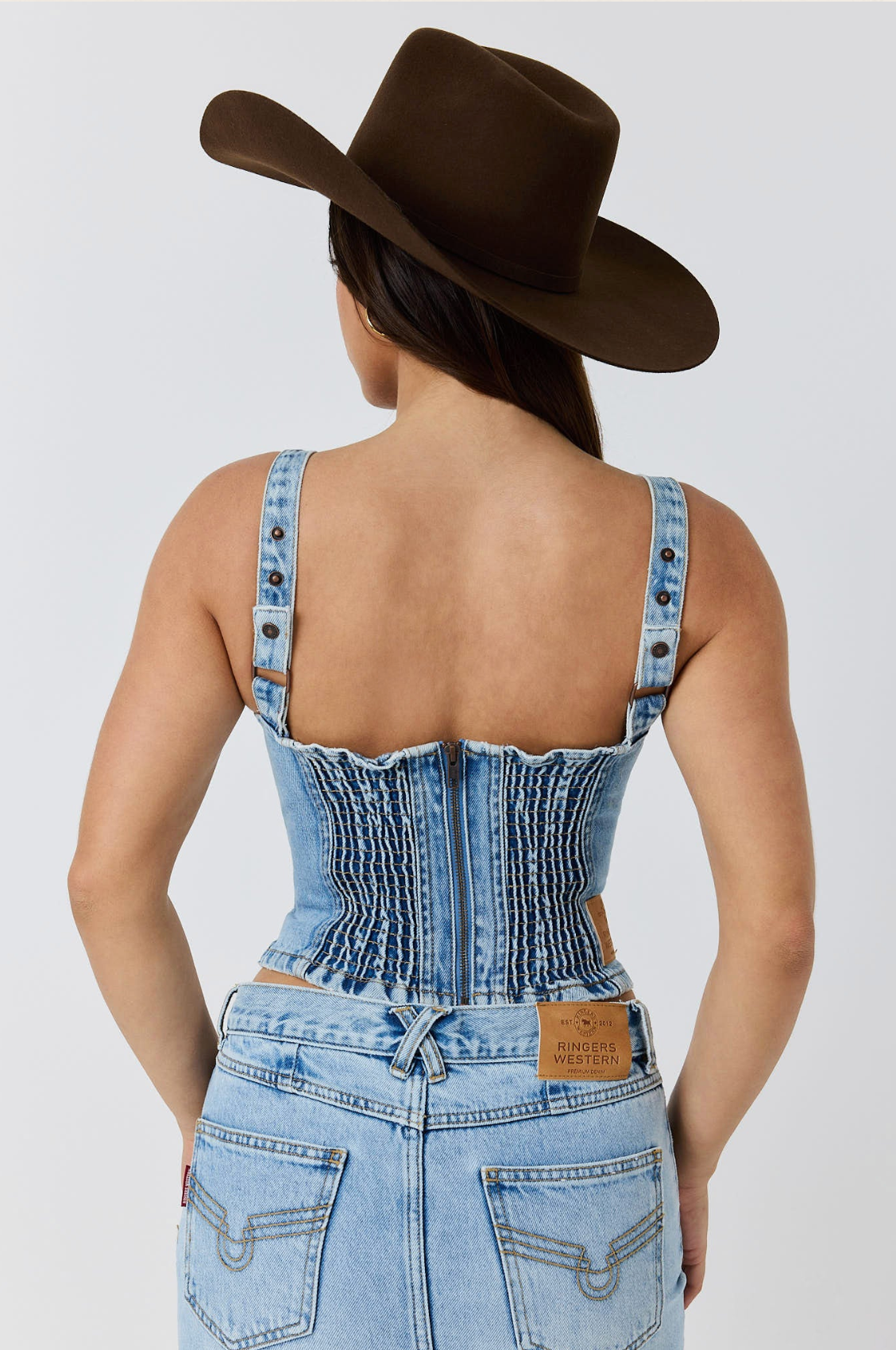 Ringers Western: Asher Womens Bustier Top