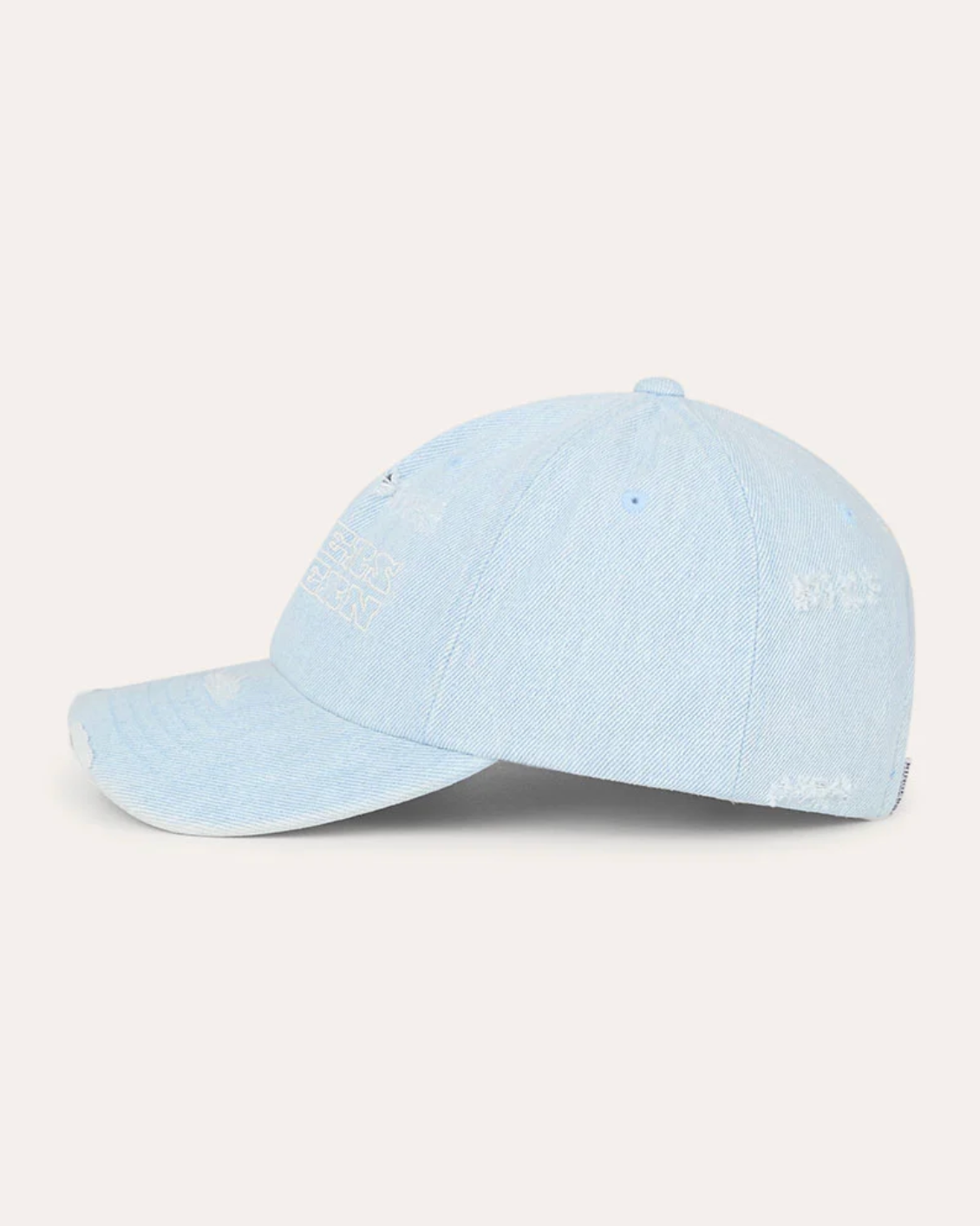Ringers Western: Blue Denim 100% Cotton Baseball Cap - Texas Western New Zealand