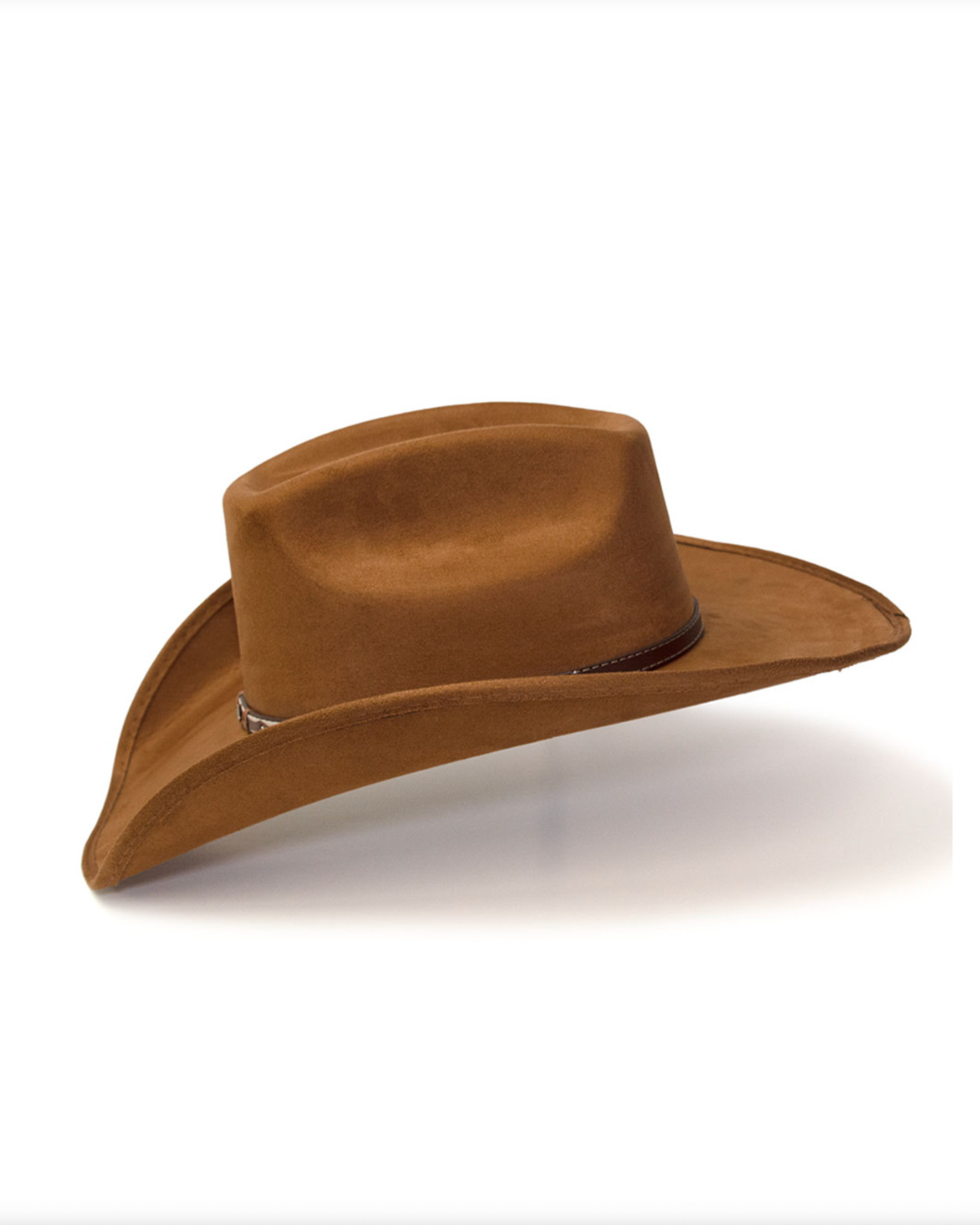Sienna Western Suede Finished Cattleman Hat