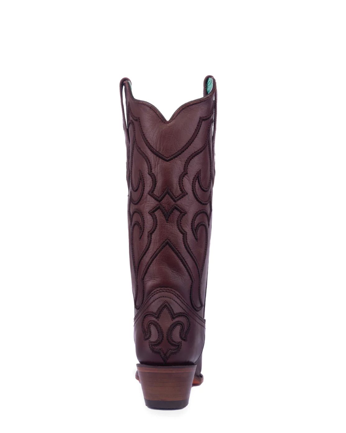 Corral: Womans Snip toe Cowboy Boots in Chocolate with Western Stitching - Texas Western New Zealand