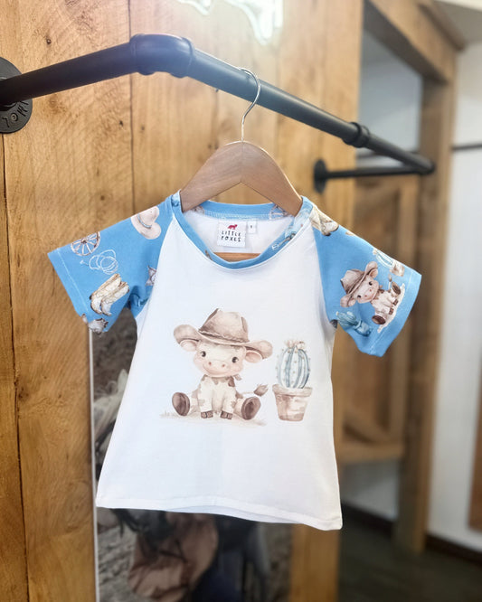 Little Foxes: Cow Kids Tee