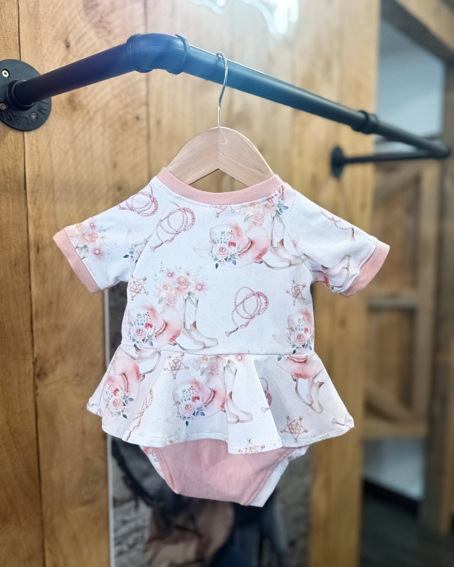 Little Foxes: Boots Peplum Roper