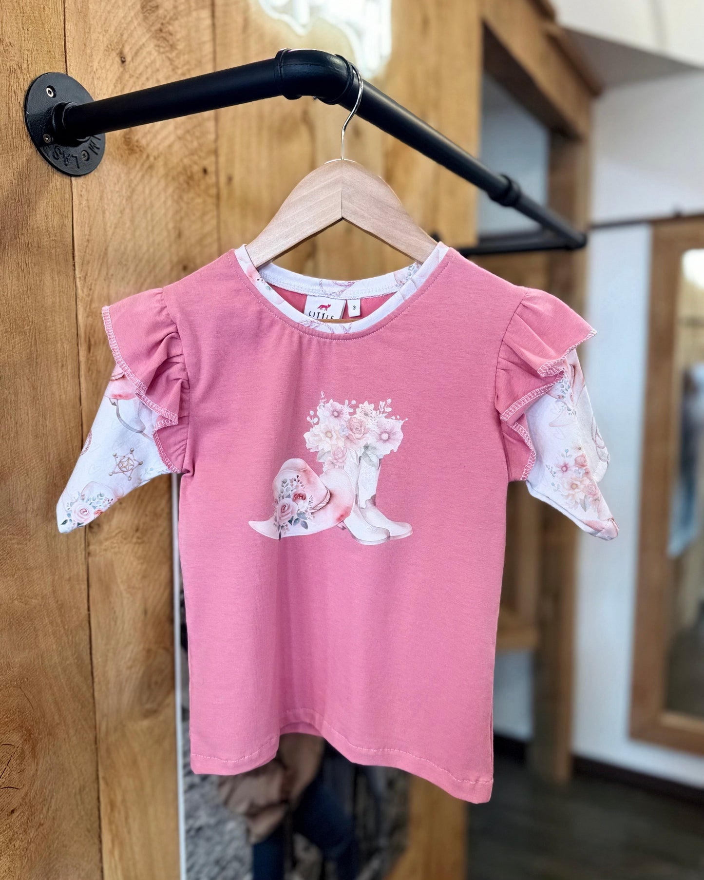 Little Foxes: Cowgirl Boots Tee