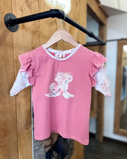Little Foxes: Cowgirl Boots Tee