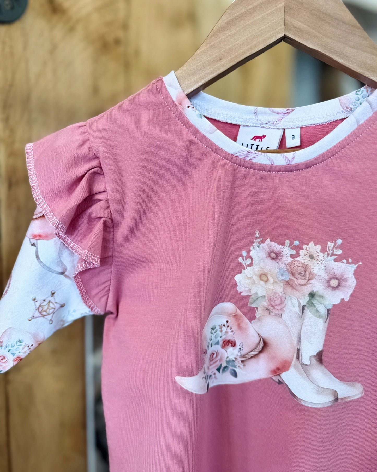 Little Foxes: Cowgirl Boots Tee