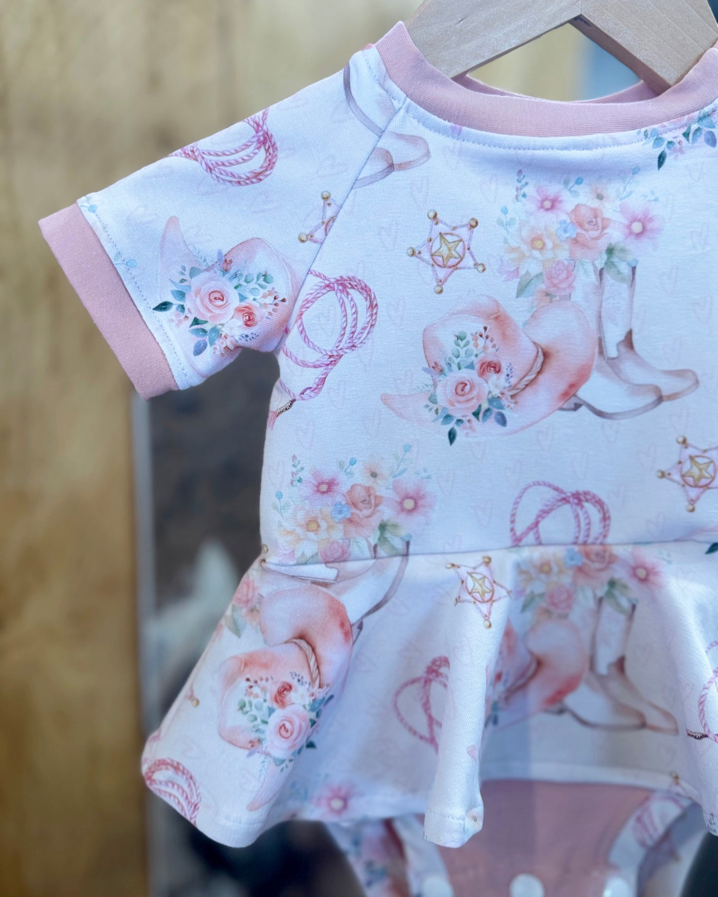 Little Foxes: Boots Peplum Roper