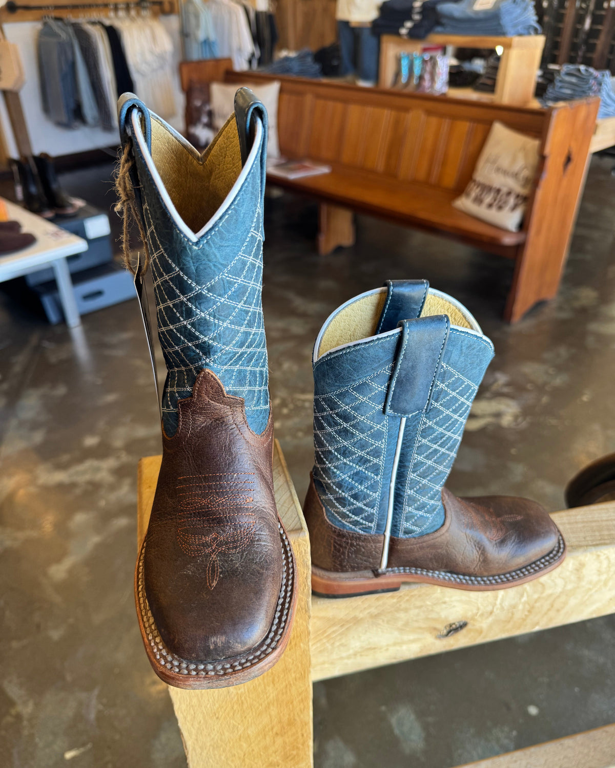 PRE LOVED - Kids Anderson Bean Cowboy Boots