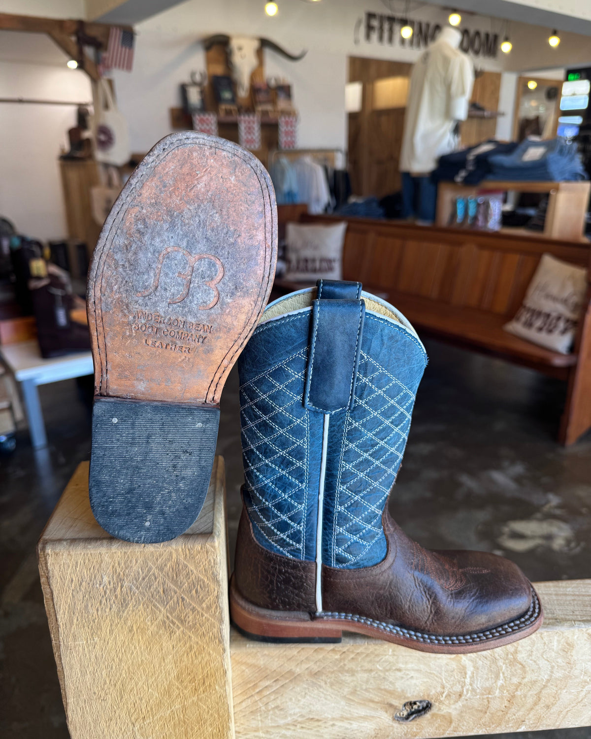 PRE LOVED - Kids Anderson Bean Cowboy Boots
