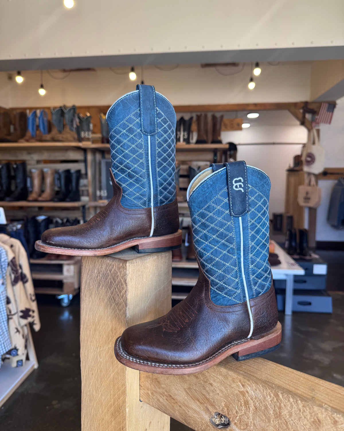 PRE LOVED - Kids Anderson Bean Cowboy Boots