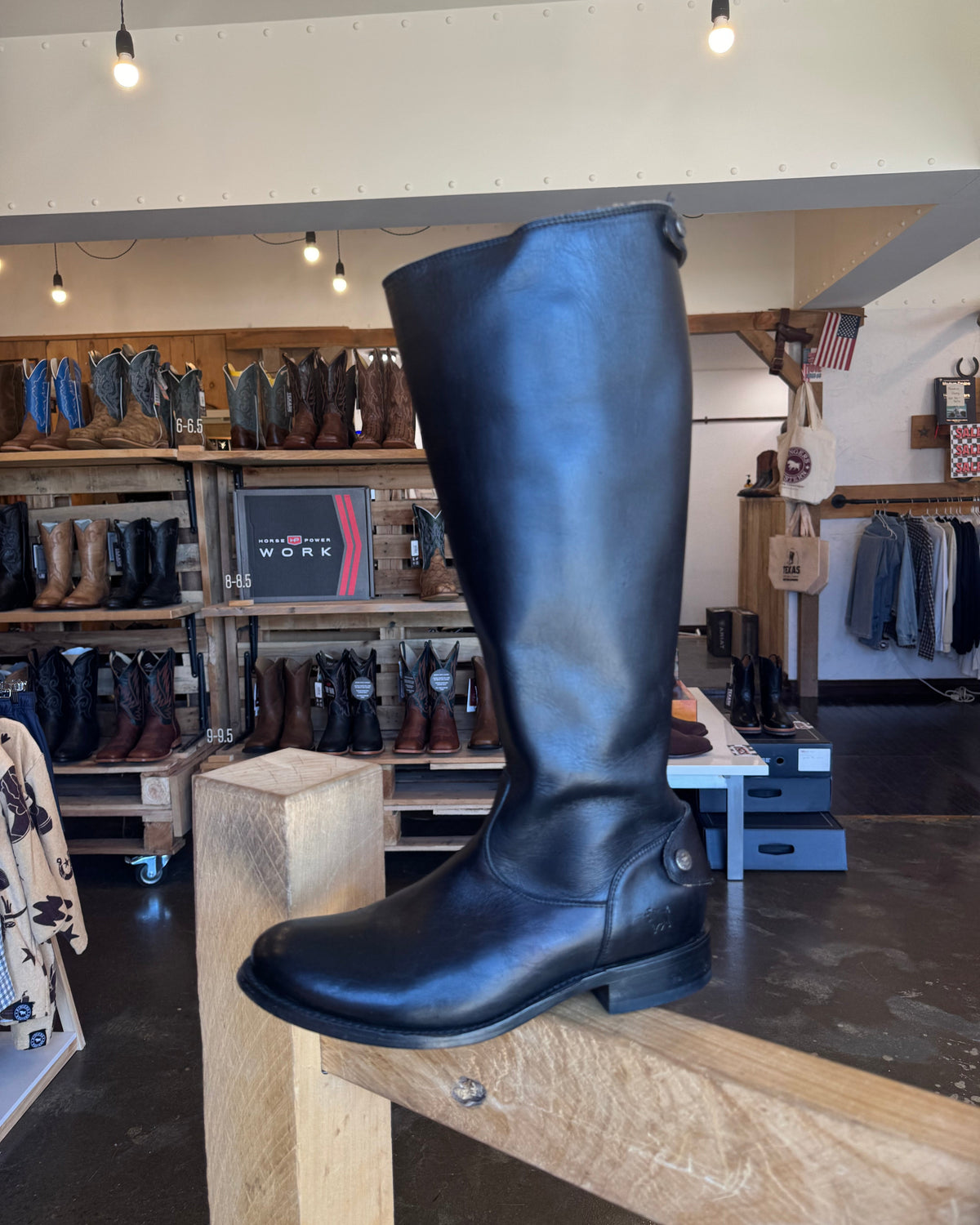 PRE LOVED - Womans Ringers Western Tall Boots