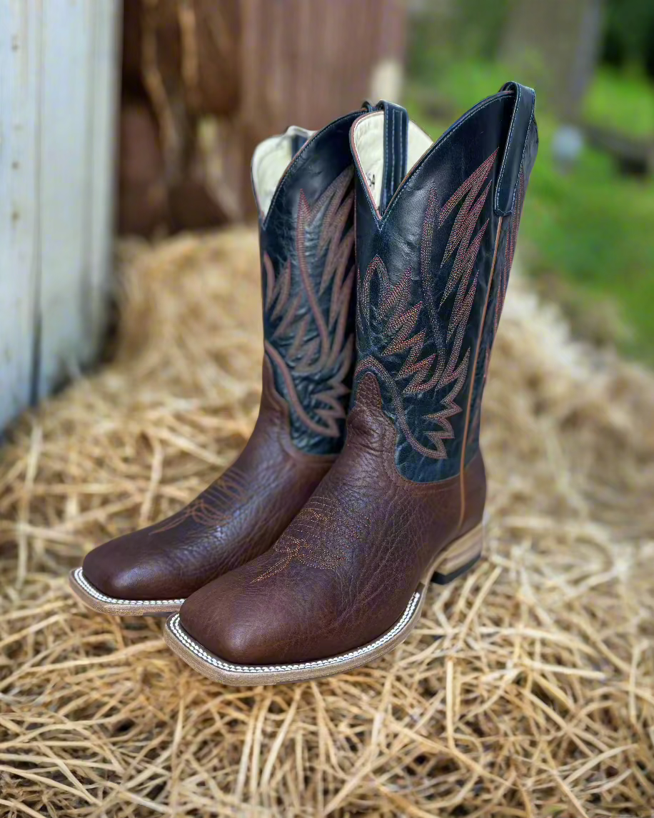 Horse Power Mens: Navy Exp Cowboy Boot