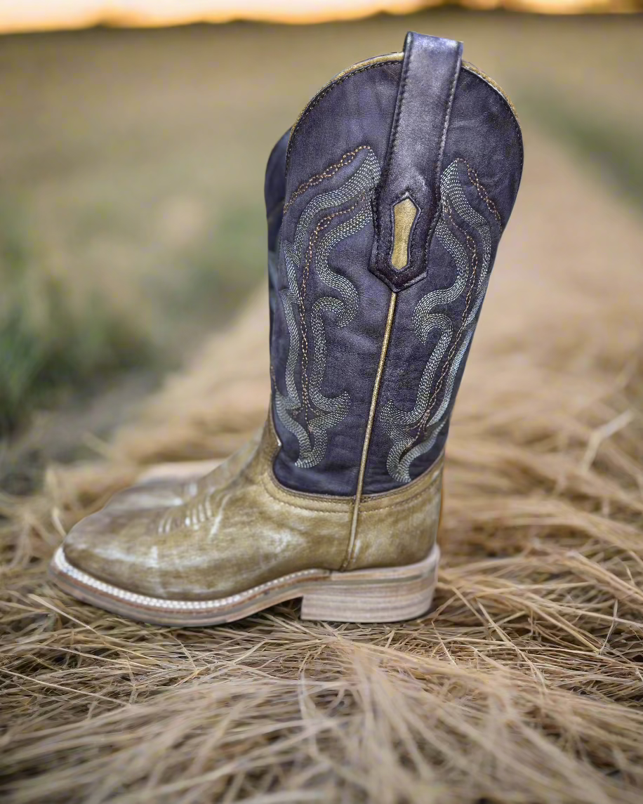 Corral: Ladies Sand/Purple Boots