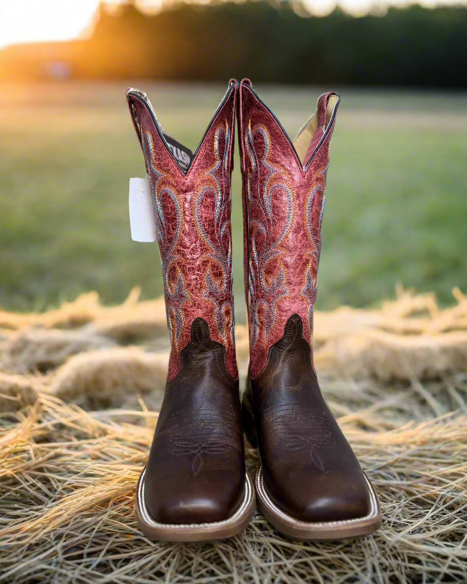 Macie Bean: Red Apple Boots