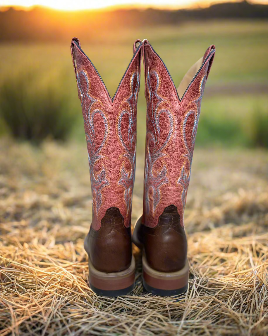 Macie Bean: Red Apple Boots