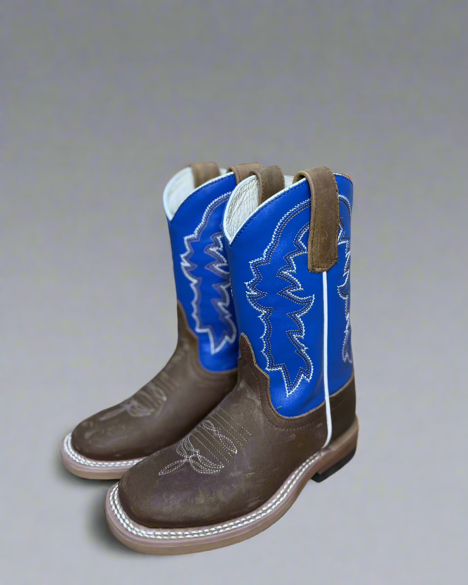 Horse Power: Kids Blue Jeans Boots