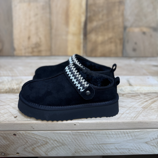 Storm Slippers - BLACK