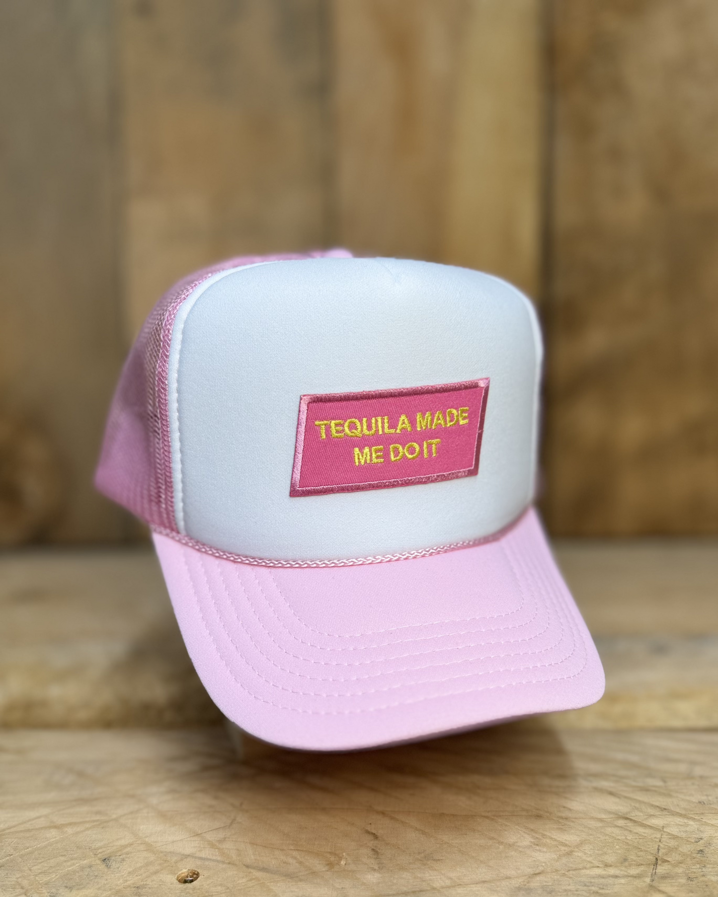 Madley Trucker Hat: Tequila