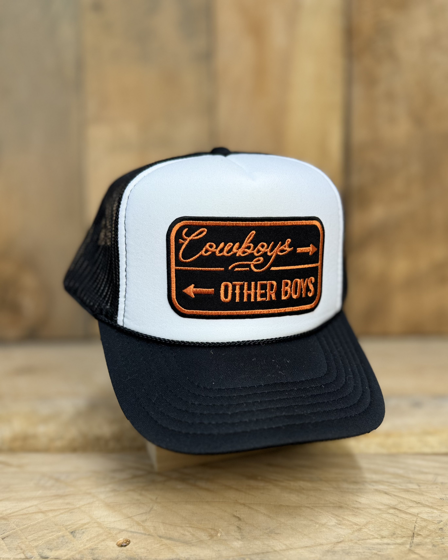 Madley Trucker Hat: Cowboys ->