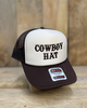 Madley Trucker Hat: CowboyHat - BROWN