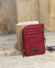 Wrangler Mini Zip Card Case - RED