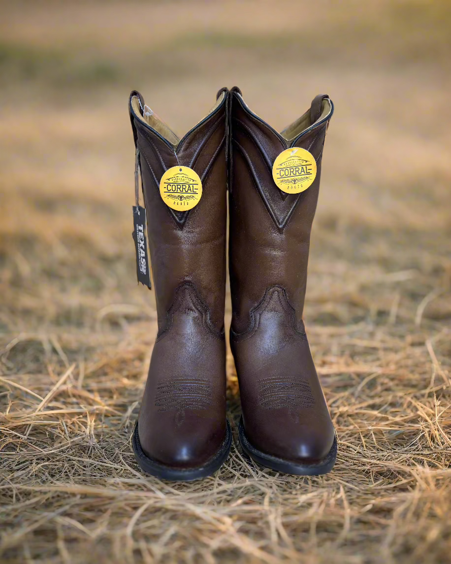 Corral Mens: Mens Cowboy Boot - Honey