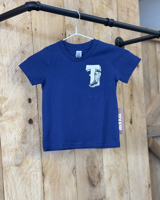 TWA Kids Tees - COBALT