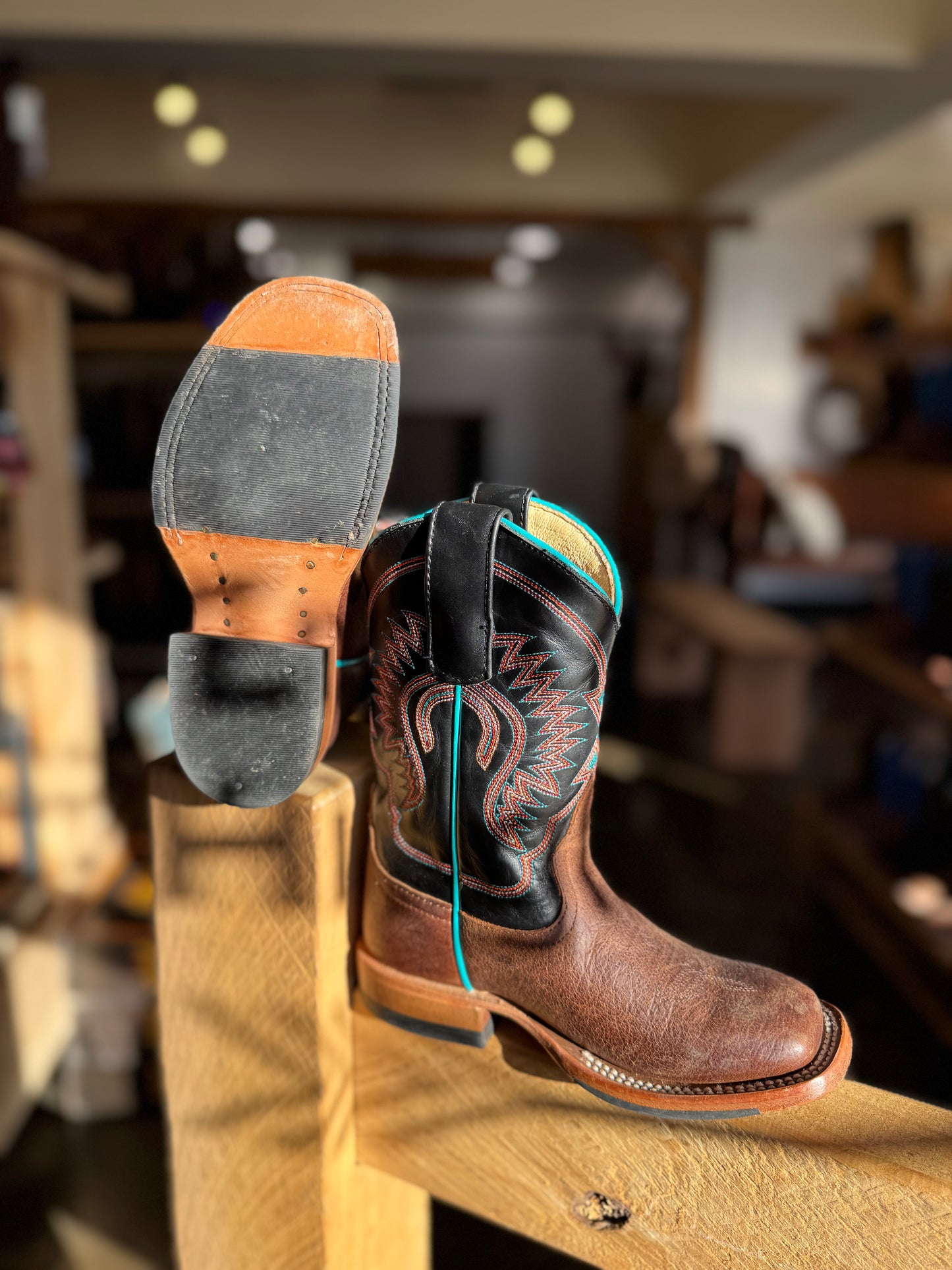PRE LOVED - Horse Power Kids Cowboy Boots