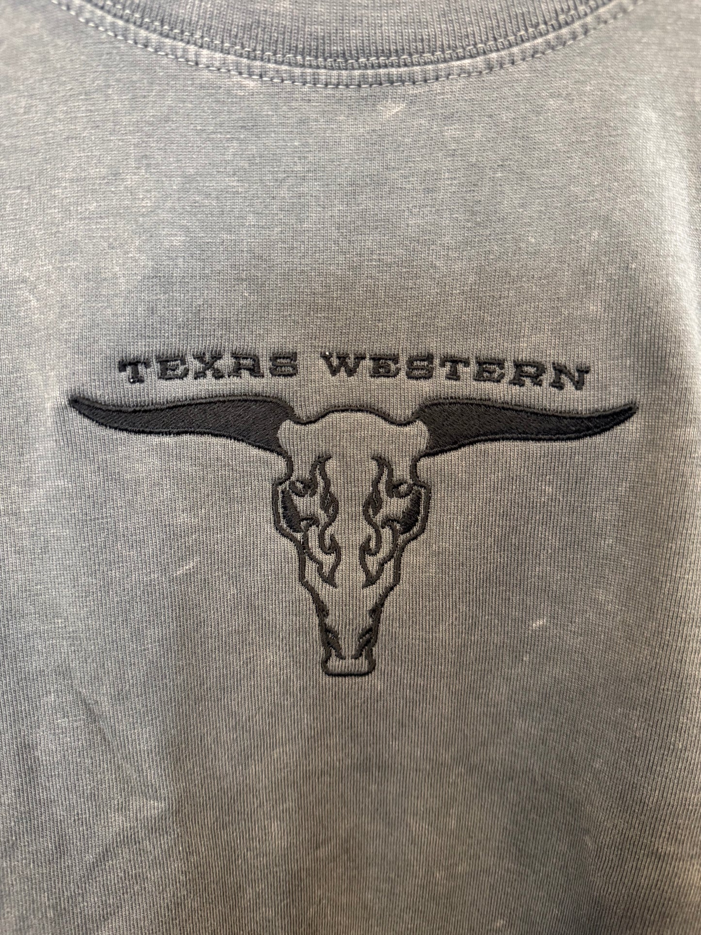 TWA: Mens Wash Heavy Tee - COAL STONE