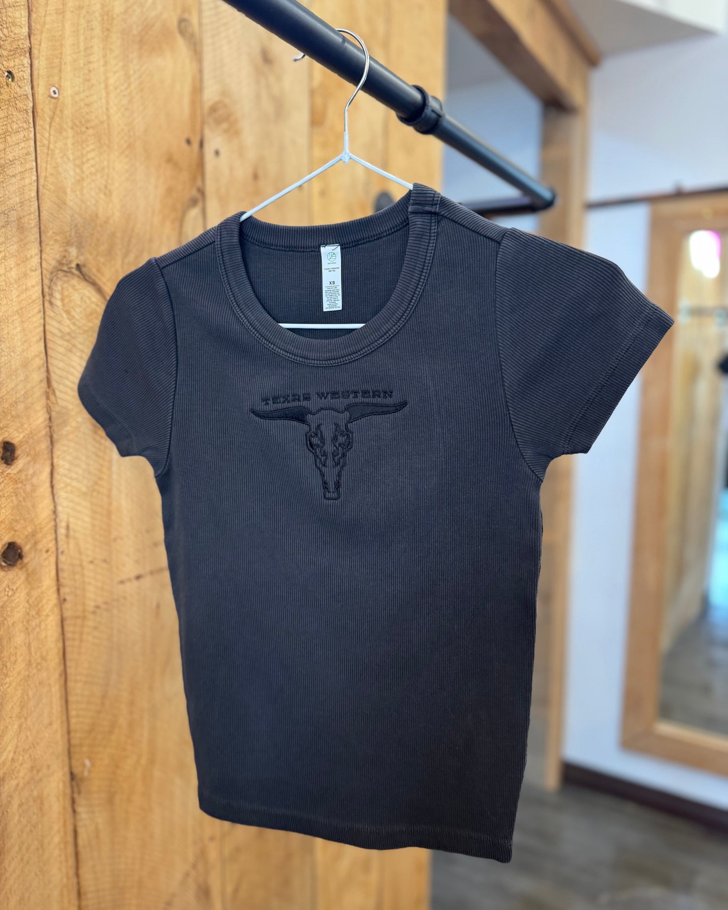 TWA: Womans Faded Rib Tee