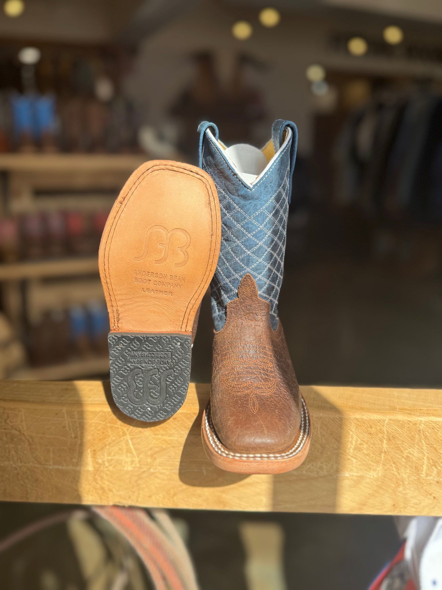 Horse Power Kids: Tobacco Old Suede Cowboy Boots