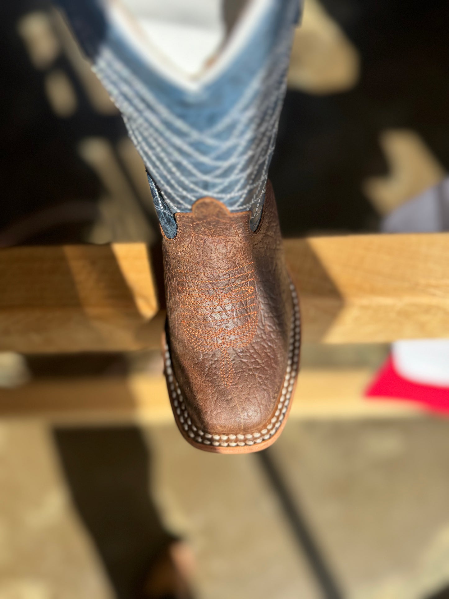 Horse Power Kids: Tobacco Old Suede Cowboy Boots